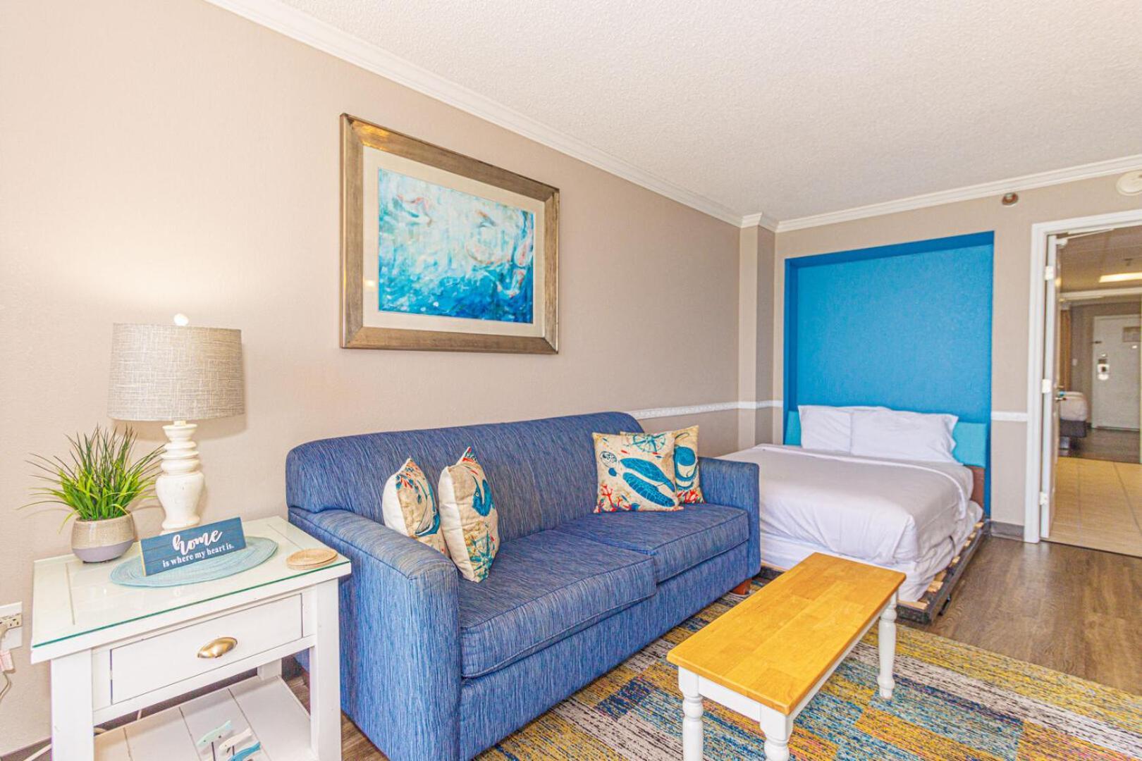 Oceanfront 1 Bedroom Suite With Beautiful Decor And Accents Caravelle Resort 1039 Sleeps 6 Guests Myrtle Beach Kültér fotó
